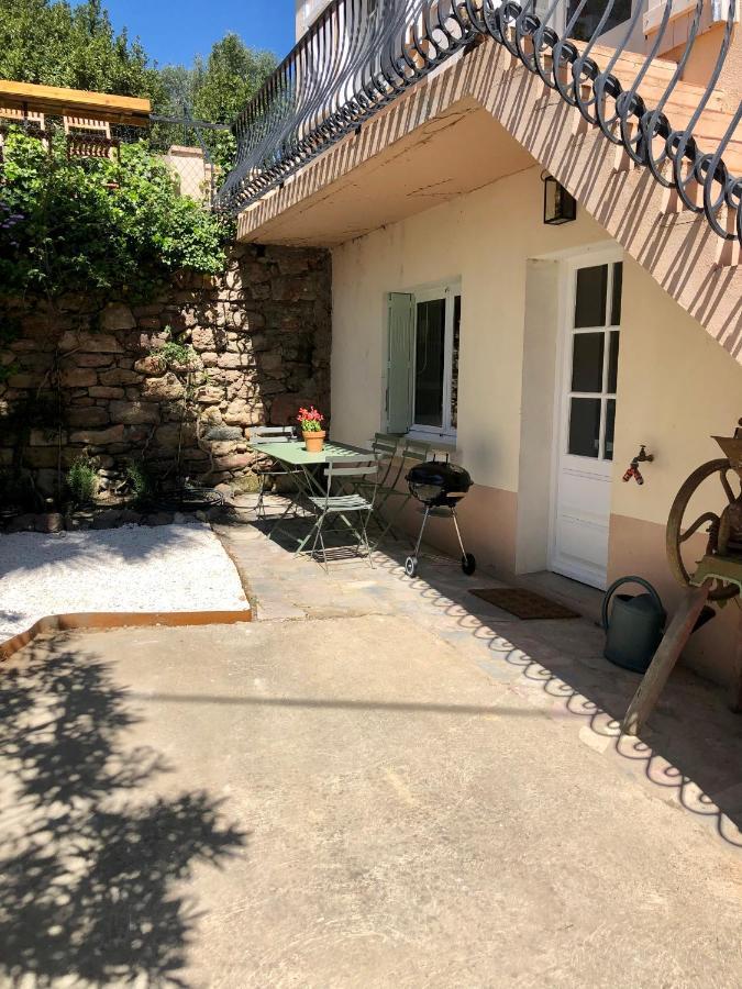 Gite Le Palmier - Perfectly Located Cosy Studio With Private Garden Puissalicon Exterior foto